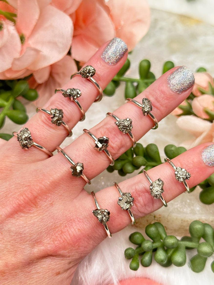 pyrite-rings