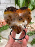 orange-black-agate-heart-slice