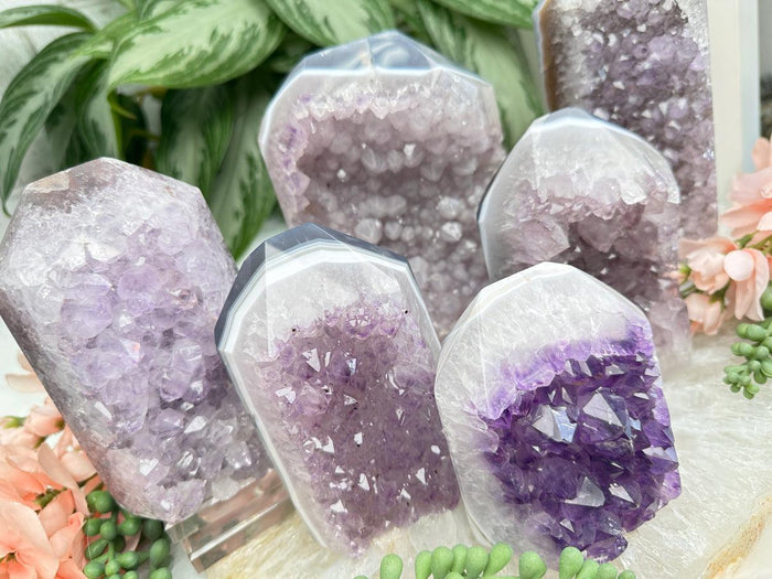 Amethyst Cluster Points