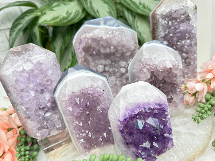 Amethyst Cluster Points