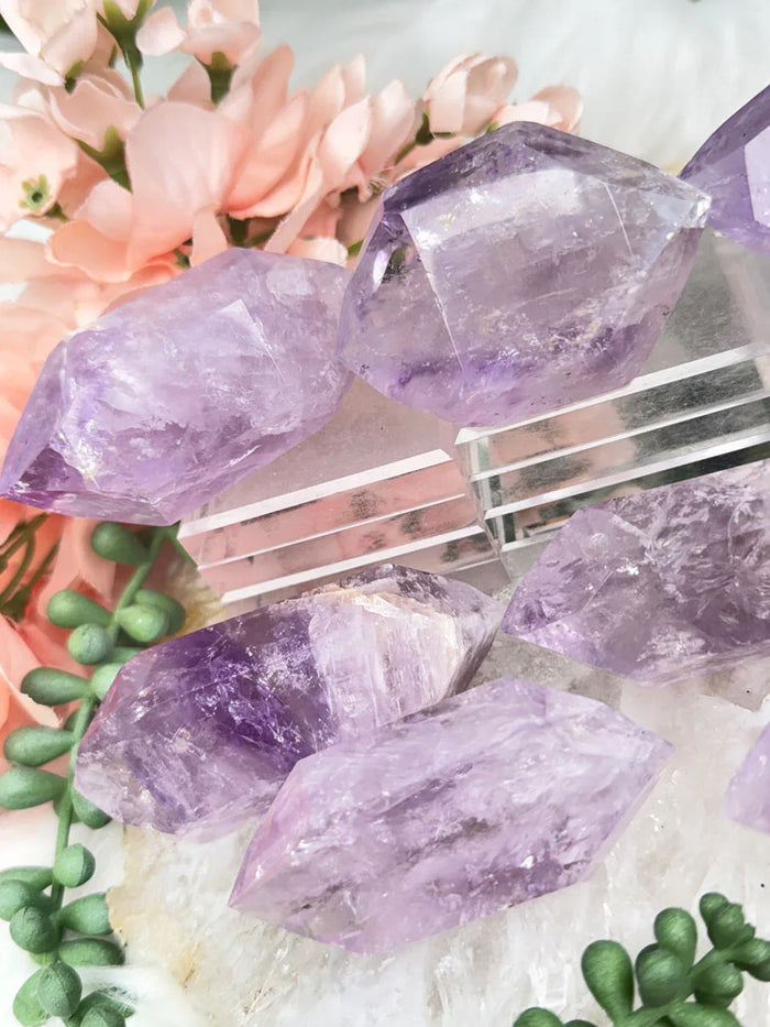 Amethyst Double Points
