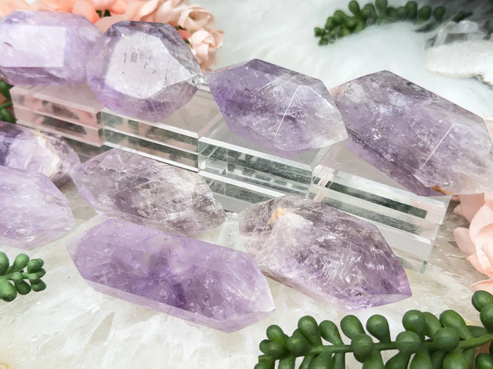 Amethyst Double Points