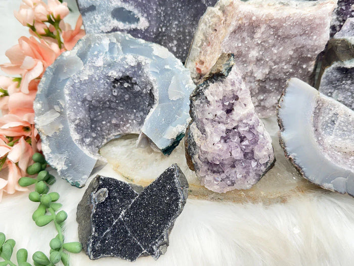 Amethyst Geodes & Pieces