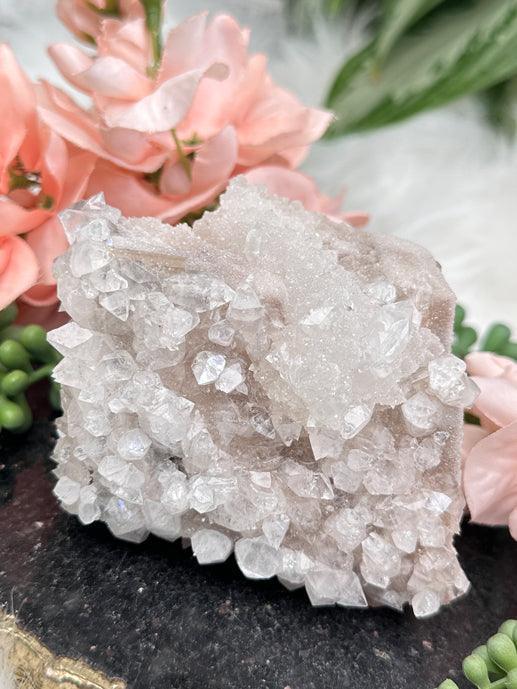 apophyllite-over-calcite