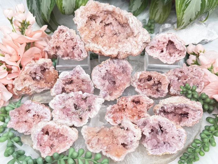 Argentina Pink Amethyst Geodes
