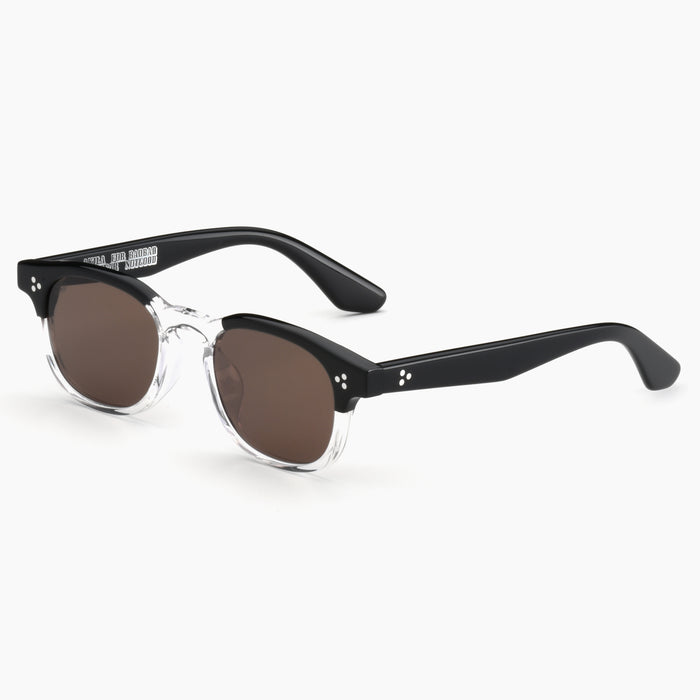 Black & Clear / Brown