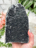 large-black-galaxy-amethyst-cluster