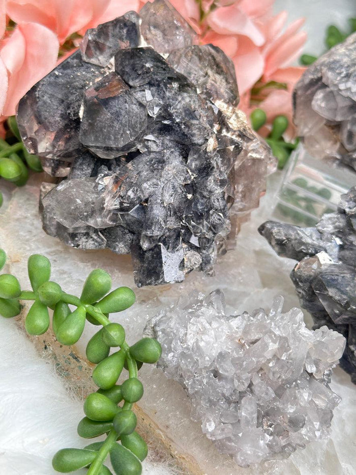 brazil-dark-gray-quartz-cluster