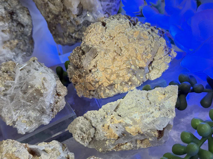Brown Fluorite Celestite