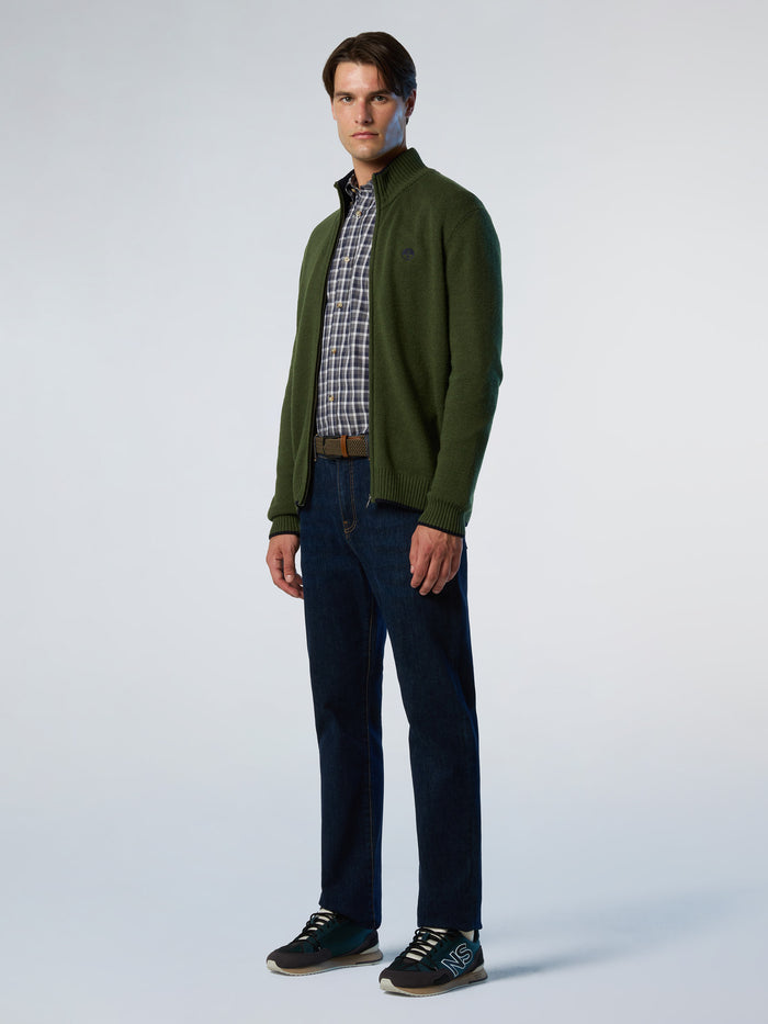 5 | Ivy green | full-zip-7gg-knitwear-699154