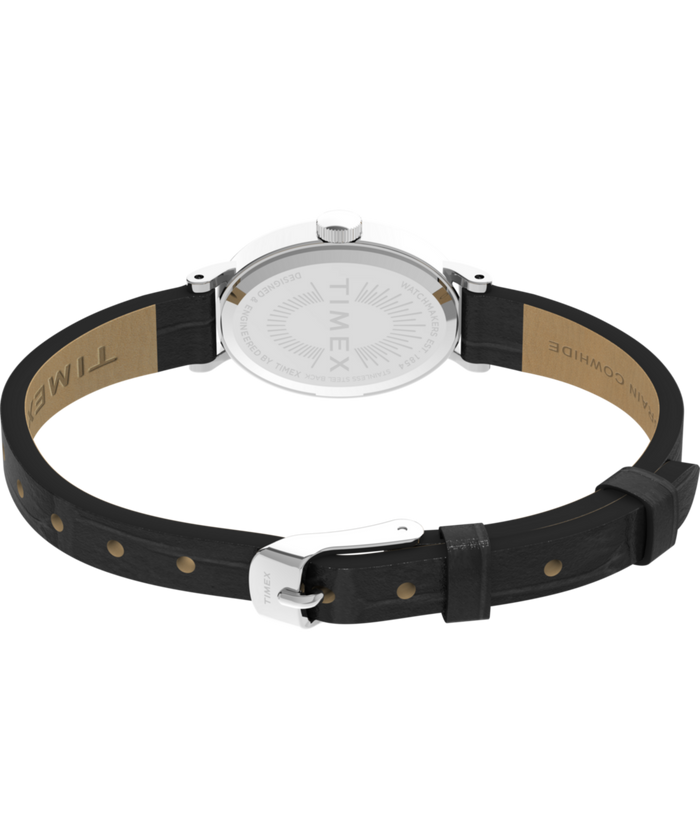 TW2W78400 Cavatina 19mm Leather Strap Watch Caseback with Attachment Image