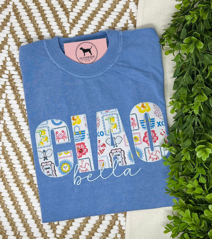 Ciao Bella Applique T-shirt or Sweatshirt