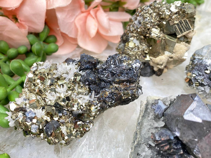 sphalerite-galena-pyrite