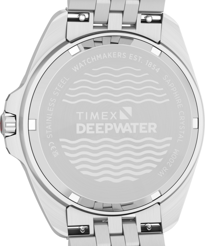 TW2Y64600 Deepwater Arctic 40.5mm Stainless Steel Bracelet Watch Caseback Image