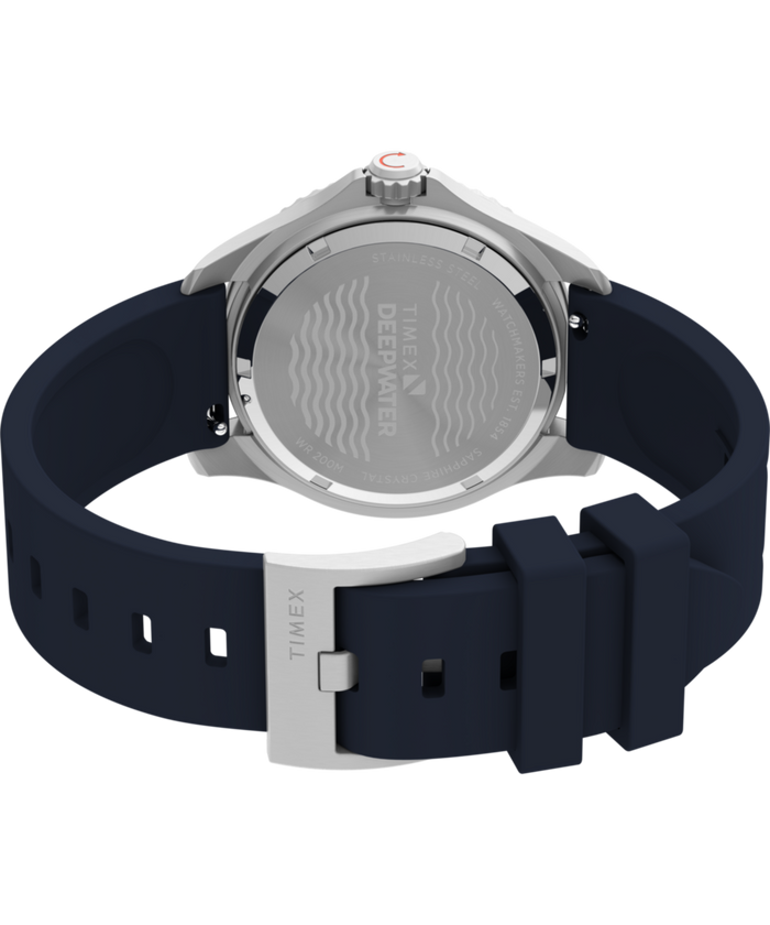 TW2Y40300 Deepwater Meridian 200 38mm HNBR Rubber Strap Watch Caseback with Attachment Image