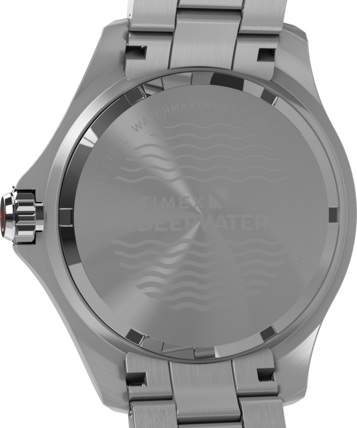 TW2W82000 Deepwater Meridian 200 44mm Stainless Steel Bracelet Watch Caseback Image
