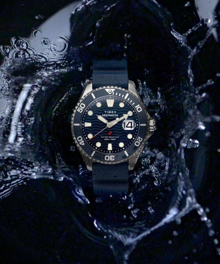 TW2W81500 Deepwater Meridian 200 44mm Synthetic Rubber Strap Watch  Campaign Key Silhouettes (Beauty shots) Image
