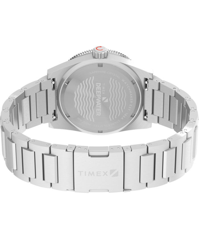 TW2W95200 Deepwater Reef 200 41mm Stainless Steel Bracelet Watch  Caseback with Attachment Image