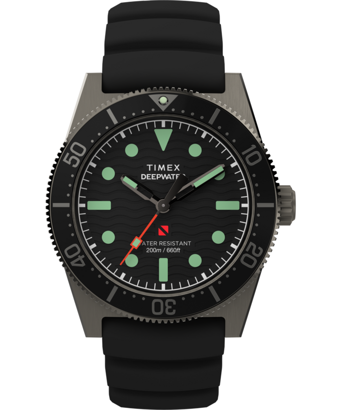 TW2W74700 Deepwater Reef 200 41mm Synthetic Rubber Strap Watch    Primary Image