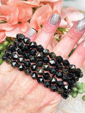 diamond-cut-gold-sheen-obsidian-bracelet