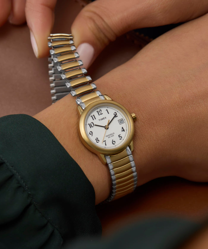 T2H491 Easy Reader® 25mm Bracelet Watch Alt Wrist Shot 1 Image