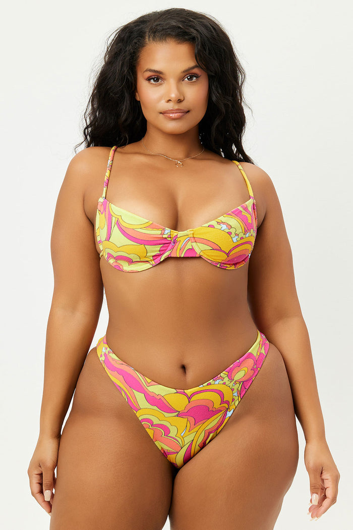 Enzo Peace Terry Cheeky Bottom Extended