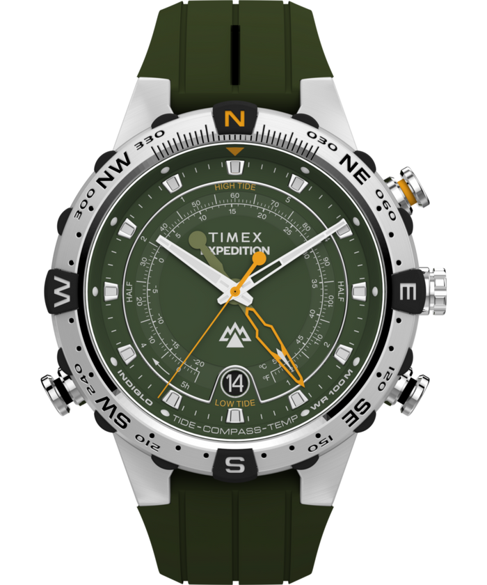 TW2Y14400 Expedition® Tide-Temp-Compass 45mm Silicone Strap Watch Primary Image