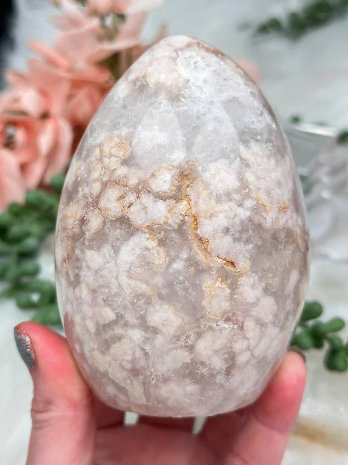 Flower Agate Freeforms