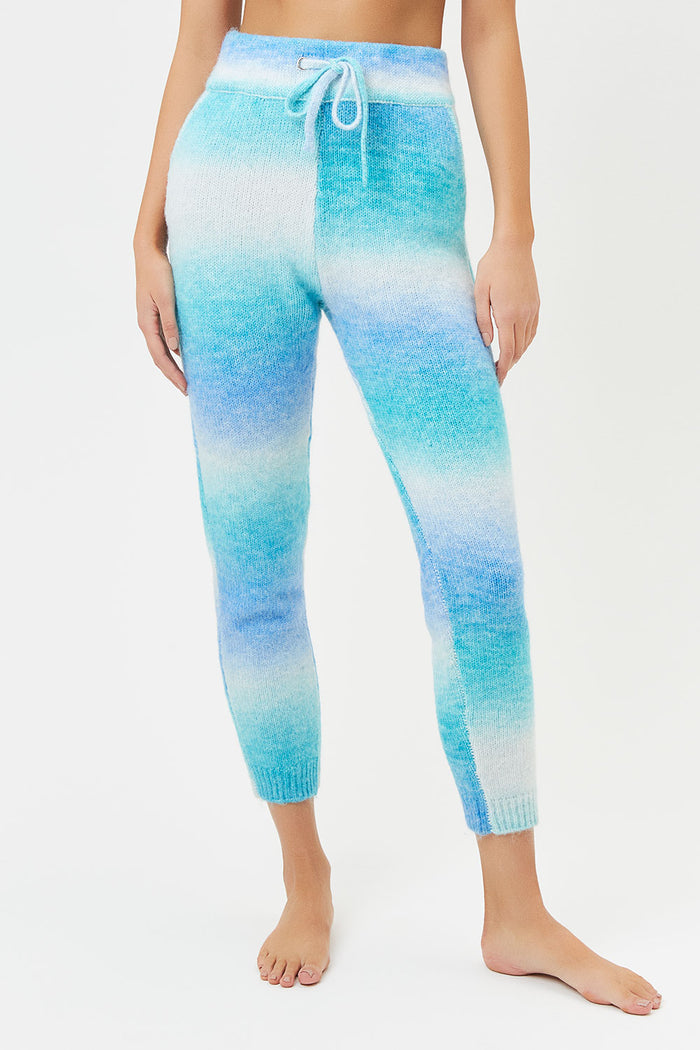Frank Blue Horizon Knit Sweatpants