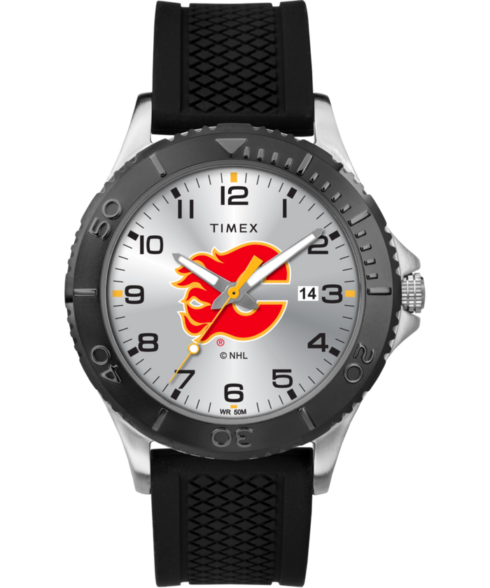 TWZHFLAMD Gamer Black Calgary Flames Primary Image