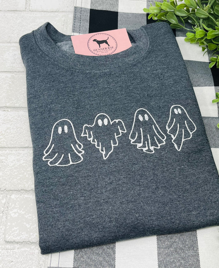 GHOST Embroidered T-shirt or Sweatshirt
