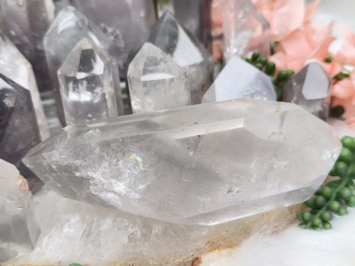 Gray Lithium Quartz Points
