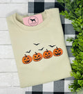 HALLOWEEN PUMPKINS Embroidered T-shirt or Sweatshirt