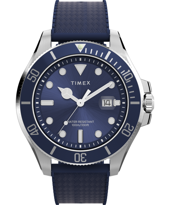 TW2Y05000 Harborside Coast 44mm Synthetic Rubber Strap Watch Primary Image