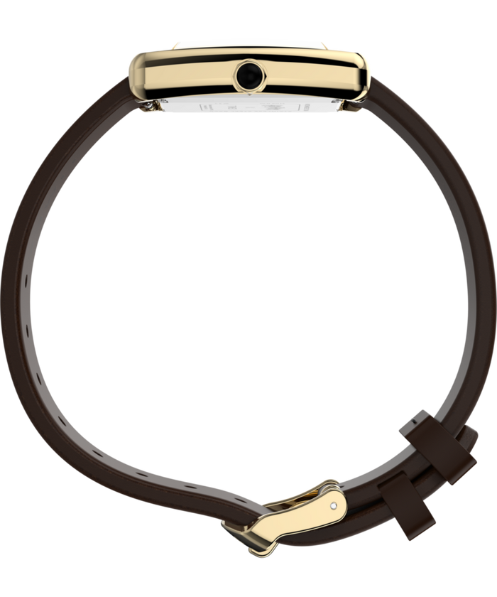 TW2Y75700 Harry Potter x Timex Hailey Hogwarts 24mm Leather Strap Watch Profile Image