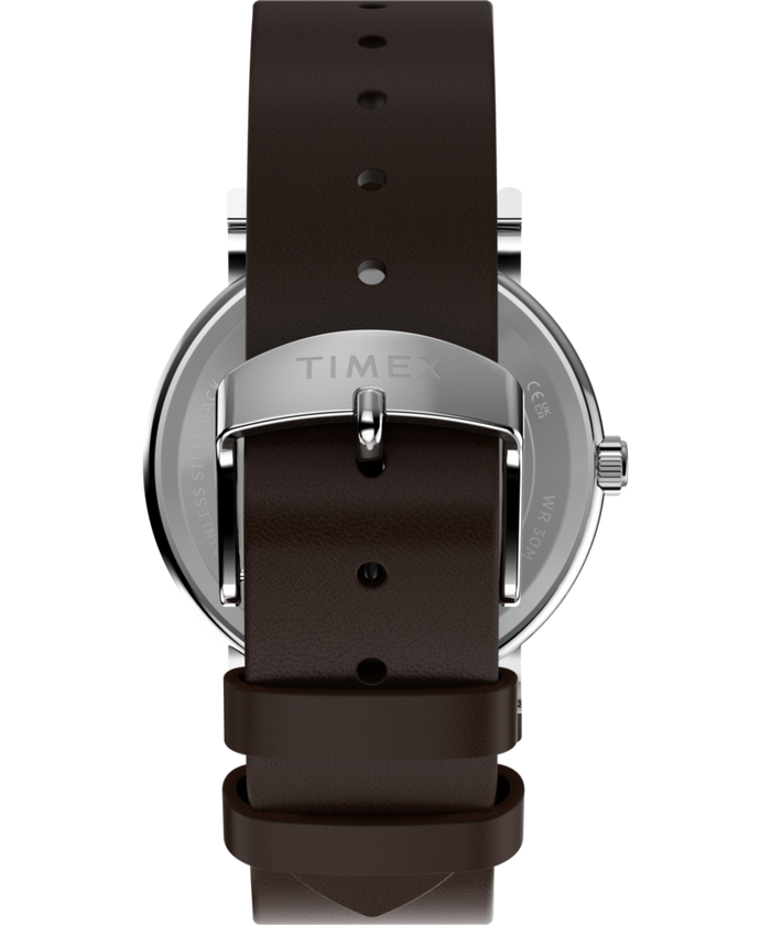 TW2Y76500 Harry Potter x Timex Weekender Ravenclaw House 38mm Leather Strap Watch Strap Image