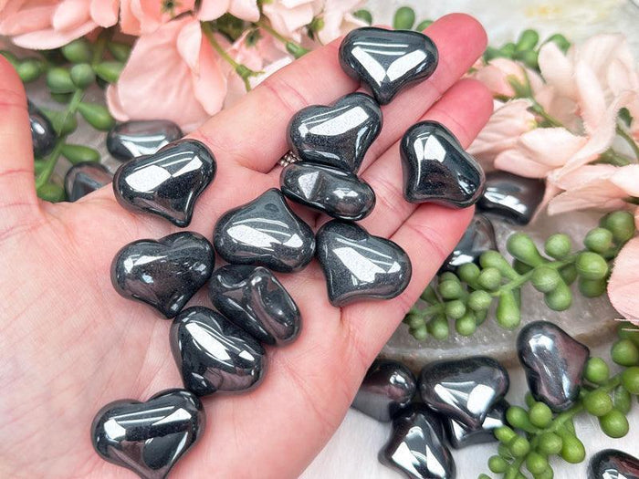 hematite-hearts