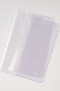 Hobonichi Techo HON A5 clear notebook cover, rounded corners, transparent plastic