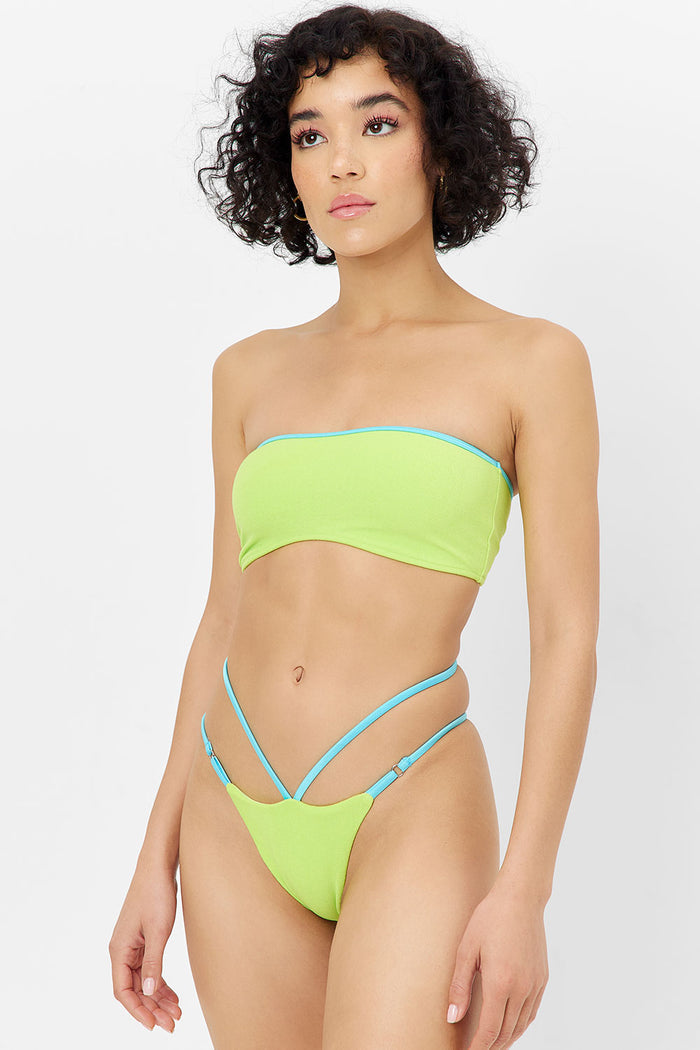 Jean Terry Bandeau Bikini Top Siren