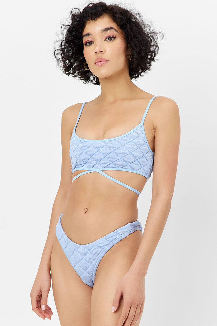 Katarina Cheeky Bikini Bottom Baby Blue