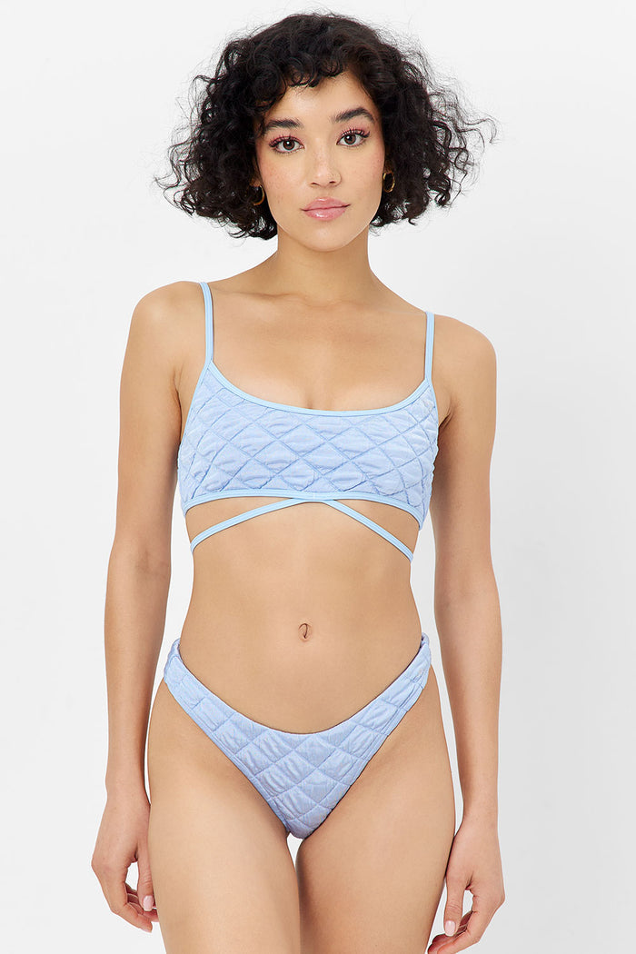 Katarina Cheeky Bikini Bottom Baby Blue
