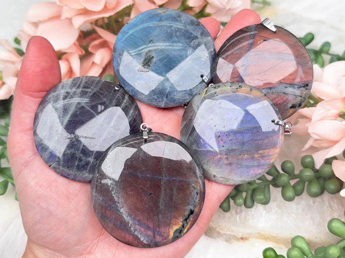 Labradorite Pendants