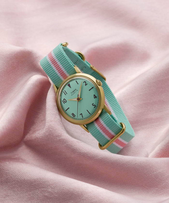 TW2Y49700 Marlin® 34mm Fabric Strap Watch  Campaign Key Silhouettes (Beauty shots) Image