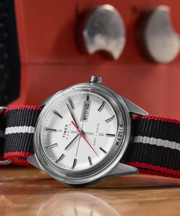 TW2Y37300 Marlin® Jet Quartz 38mm Fabric Strap Watch Collab Additional Image