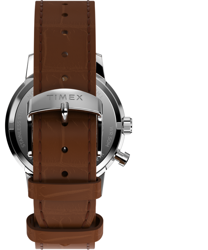 TW2W51000 Marlin® Moon Phase 40mm Leather Strap Watch Strap Image