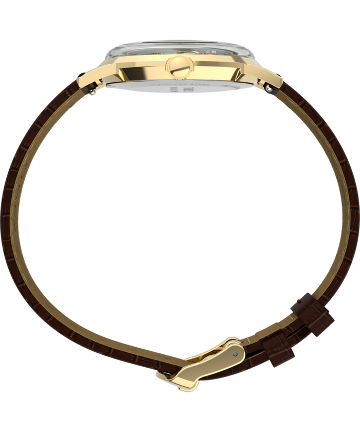 TW2Y37800 Marlin® Quartz 34mm Leather Strap Watch Profile Image