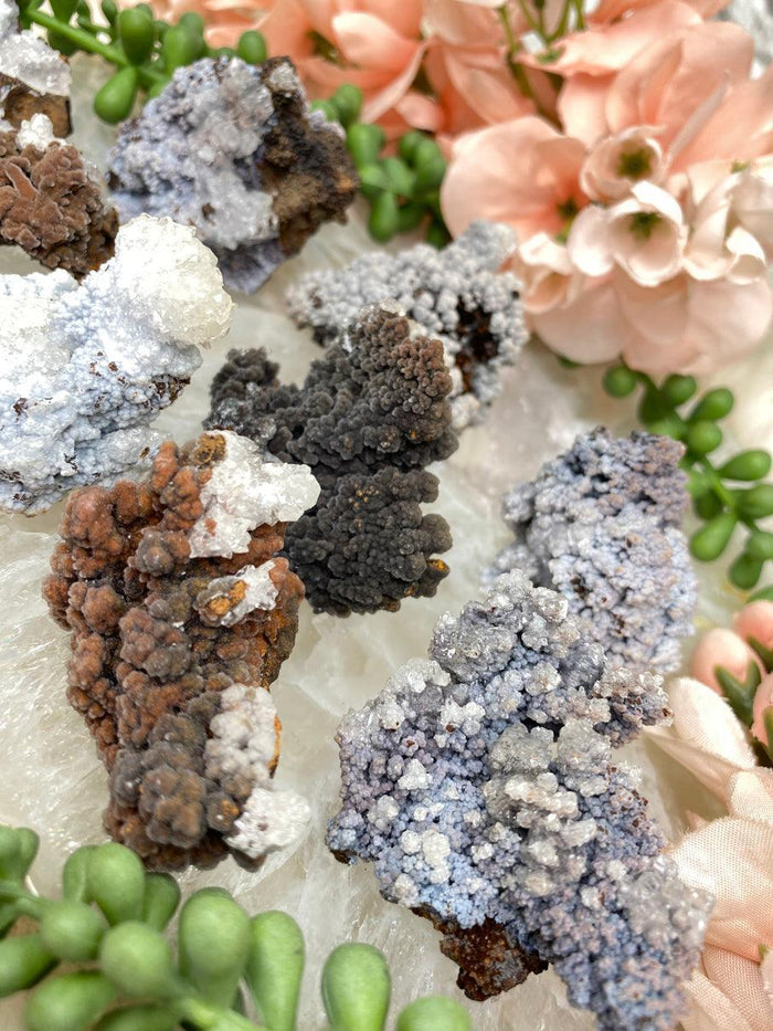 goethite-chalcedony-clusters