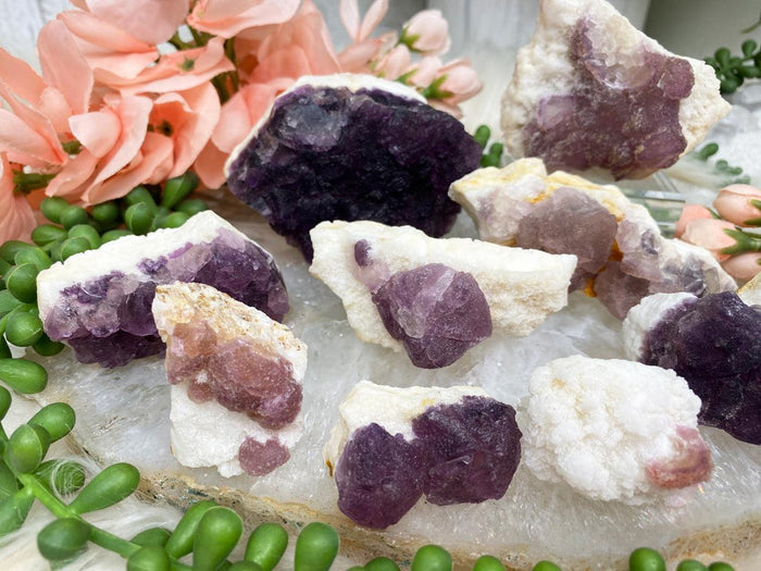 purple-pink-fluorite-on-matrix