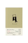 Beige B6 diary planner with black cat illustration and “Diary 2027” on cover
