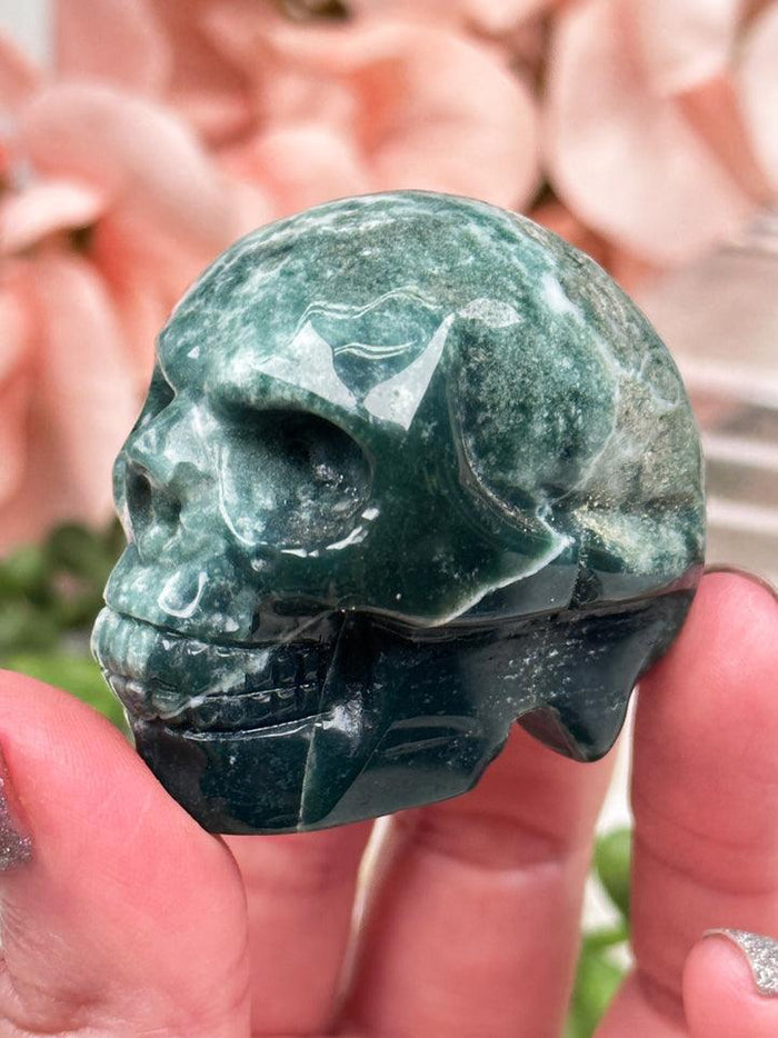 moss-agate-crystal-skulls